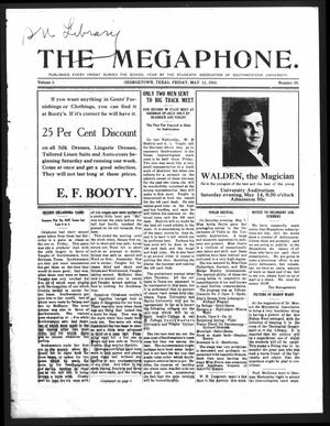 The Megaphone (Georgetown, Tex.), Vol. 3, No. 29, Ed. 1 Friday, May 13, 1910