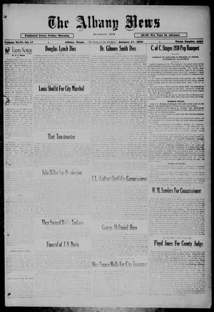 The Albany News (Albany, Tex.), Vol. 46, No. 17, Ed. 1 Friday, January 31, 1930