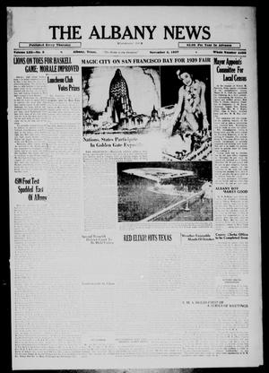 The Albany News (Albany, Tex.), Vol. 53, No. 5, Ed. 1 Thursday, November 4, 1937
