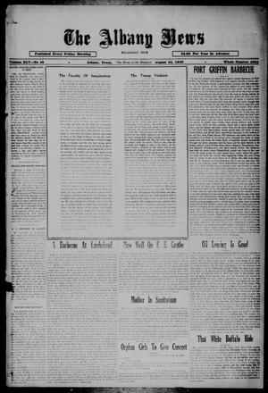 The Albany News (Albany, Tex.), Vol. 45, No. 46, Ed. 1 Friday, August 23, 1929
