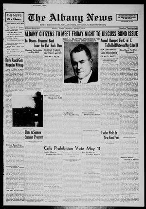 The Albany News (Albany, Tex.), Vol. 55, No. 28, Ed. 1 Thursday, April 25, 1940
