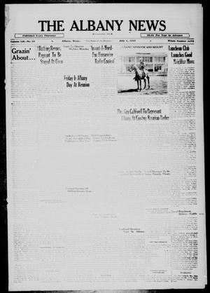 The Albany News (Albany, Tex.), Vol. 52, No. 39, Ed. 1 Thursday, July 1, 1937