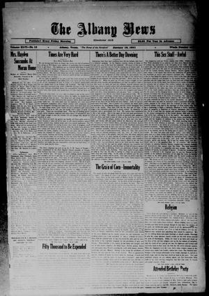 The Albany News (Albany, Tex.), Vol. 46, No. 15, Ed. 1 Friday, January 16, 1931