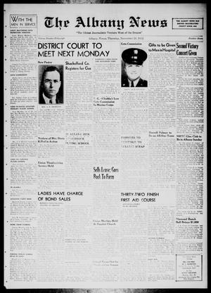 The Albany News (Albany, Tex.), Vol. 58, No. 7, Ed. 1 Thursday, November 26, 1942