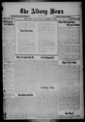 The Albany News (Albany, Tex.), Vol. 46, No. 49, Ed. 1 Friday, September 12, 1930