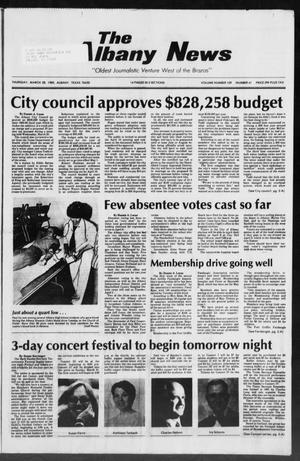 The Albany News (Albany, Tex.), Vol. 109, No. 41, Ed. 1 Thursday, March 28, 1985