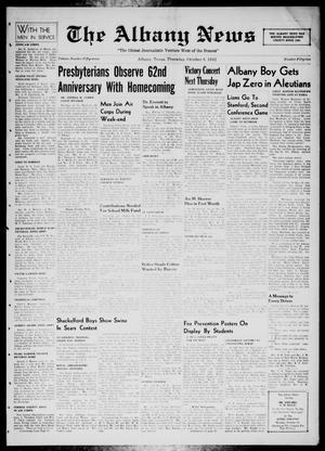 The Albany News (Albany, Tex.), Vol. 57, No. 52, Ed. 1 Thursday, October 8, 1942