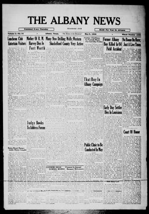 The Albany News (Albany, Tex.), Vol. 50, No. 31, Ed. 1 Thursday, May 9, 1935