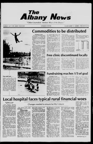 The Albany News (Albany, Tex.), Vol. 112, No. 4, Ed. 1 Thursday, July 9, 1987