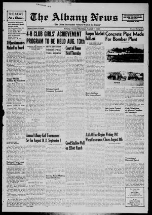 The Albany News (Albany, Tex.), Vol. 56, No. 43, Ed. 1 Thursday, August 7, 1941