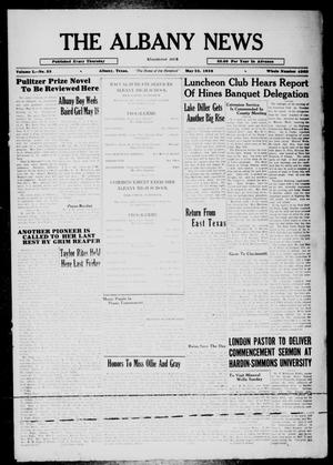 The Albany News (Albany, Tex.), Vol. 50, No. 33, Ed. 1 Thursday, May 23, 1935