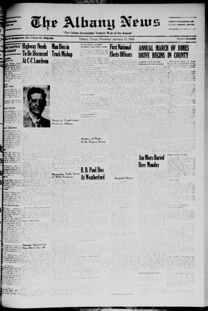 The Albany News (Albany, Tex.), Vol. 69, No. 17, Ed. 1 Thursday, January 15, 1953
