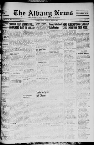 The Albany News (Albany, Tex.), Vol. 67, No. 41, Ed. 1 Thursday, July 5, 1951