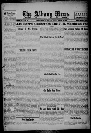 The Albany News (Albany, Tex.), Vol. 45, No. 14, Ed. 1 Friday, January 4, 1929