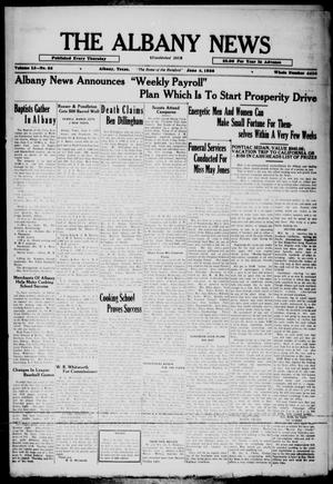 The Albany News (Albany, Tex.), Vol. 51, No. 35, Ed. 1 Thursday, June 4, 1936