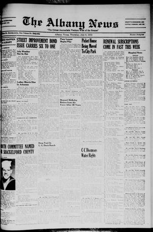 The Albany News (Albany, Tex.), Vol. 69, No. 42, Ed. 1 Thursday, July 9, 1953