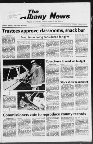 The Albany News (Albany, Tex.), Vol. 109, No. 31, Ed. 1 Thursday, January 17, 1985