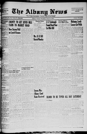 The Albany News (Albany, Tex.), Vol. 67, No. 37, Ed. 1 Thursday, June 14, 1951