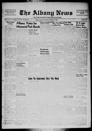 The Albany News (Albany, Tex.), Vol. 63, No. 1, Ed. 1 Thursday, October 17, 1946