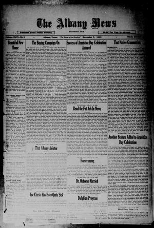 The Albany News (Albany, Tex.), Vol. 46, No. 5, Ed. 1 Friday, November 7, 1930