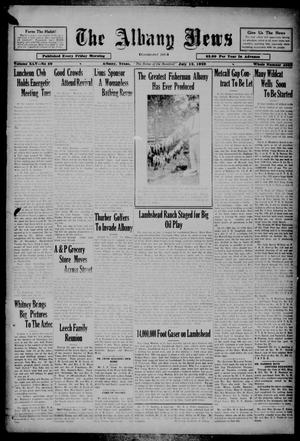 The Albany News (Albany, Tex.), Vol. 45, No. 40, Ed. 1 Friday, July 12, 1929
