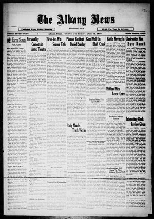 The Albany News (Albany, Tex.), Vol. 48, No. 37, Ed. 1 Friday, June 16, 1933