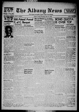 The Albany News (Albany, Tex.), Vol. 61, No. 33, Ed. 1 Thursday, May 31, 1945