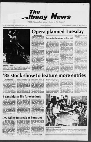 The Albany News (Albany, Tex.), Vol. 109, No. 37, Ed. 1 Thursday, February 28, 1985