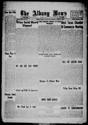 The Albany News (Albany, Tex.), Vol. 44, No. 42, Ed. 1 Friday, July 20, 1928