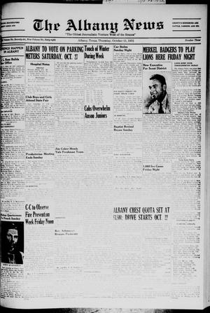 The Albany News (Albany, Tex.), Vol. 68, No. 3, Ed. 1 Thursday, October 11, 1951