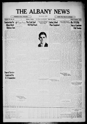 The Albany News (Albany, Tex.), Vol. 51, No. 33, Ed. 1 Thursday, May 21, 1936
