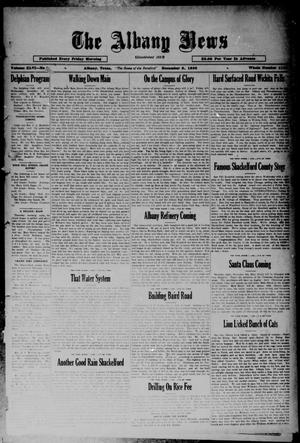The Albany News (Albany, Tex.), Vol. 46, No. [9], Ed. 1 Friday, December 5, 1930