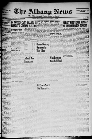The Albany News (Albany, Tex.), Vol. 67, No. 6, Ed. 1 Thursday, November 9, 1950
