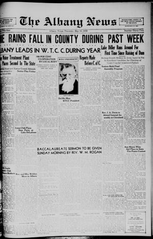 The Albany News (Albany, Tex.), Vol. 54, No. 32, Ed. 1 Thursday, May 18, 1939