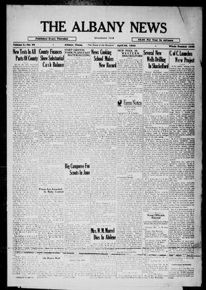 The Albany News (Albany, Tex.), Vol. 50, No. 29, Ed. 1 Thursday, April 25, 1935