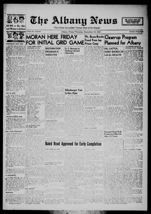 The Albany News (Albany, Tex.), Vol. 61, No. 48, Ed. 1 Thursday, September 13, 1945