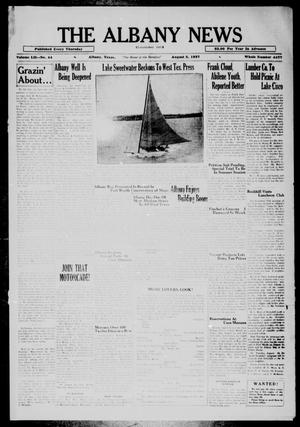 The Albany News (Albany, Tex.), Vol. 52, No. 44, Ed. 1 Thursday, August 5, 1937