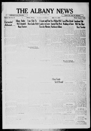 The Albany News (Albany, Tex.), Vol. 52, No. 37, Ed. 1 Thursday, June 17, 1937
