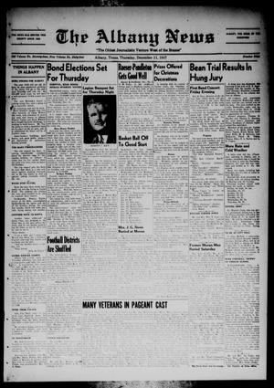 The Albany News (Albany, Tex.), Vol. 64, No. 9, Ed. 1 Thursday, December 11, 1947