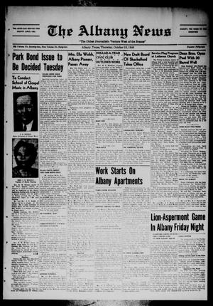 The Albany News (Albany, Tex.), Vol. 62, No. 52, Ed. 1 Thursday, October 10, 1946