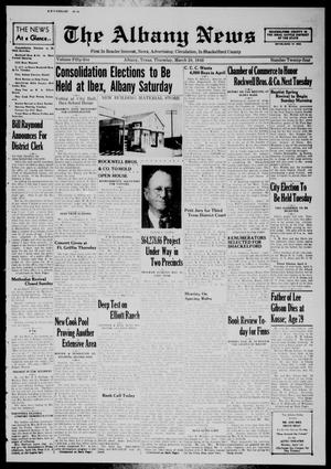 The Albany News (Albany, Tex.), Vol. 55, No. 24, Ed. 1 Thursday, March 28, 1940