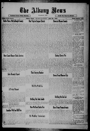 The Albany News (Albany, Tex.), Vol. 46, No. 37, Ed. 1 Friday, June 20, 1930