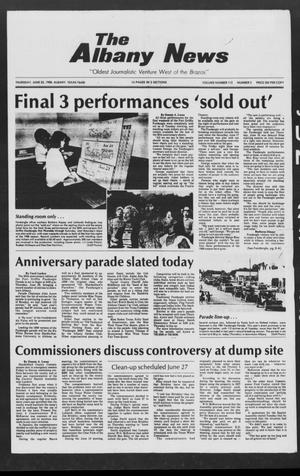 The Albany News (Albany, Tex.), Vol. 113, No. 2, Ed. 1 Thursday, June 23, 1988