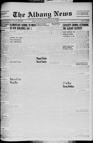 The Albany News (Albany, Tex.), Vol. 68, No. 13, Ed. 1 Thursday, December 20, 1951