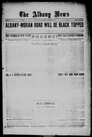 The Albany News (Albany, Tex.), Vol. 43, No. 27, Ed. 1 Friday, April 1, 1927