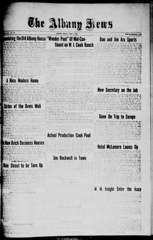 The Albany News (Albany, Tex.), Vol. 42, No. 38, Ed. 1 Friday, June 4, 1926