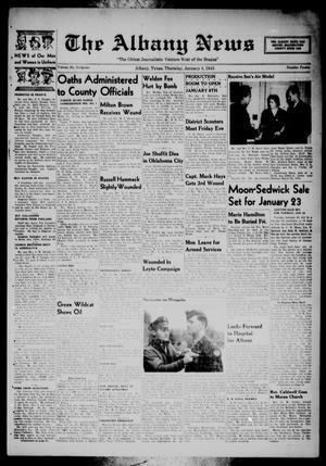 The Albany News (Albany, Tex.), Vol. 61, No. 12, Ed. 1 Thursday, January 4, 1945