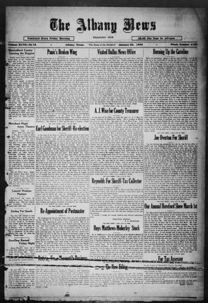Primary view of object titled 'The Albany News (Albany, Tex.), Vol. 47, No. 16, Ed. 1 Friday, January 22, 1932'.