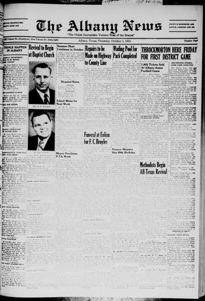 The Albany News (Albany, Tex.), Vol. 68, No. 2, Ed. 1 Thursday, October 4, 1951