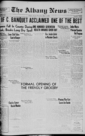 The Albany News (Albany, Tex.), Vol. 54, No. 30, Ed. 1 Thursday, May 4, 1939